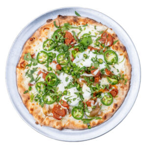 Wood Fired Angry Pizza