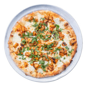 Wood Fired Buffalo Chicken Pizza